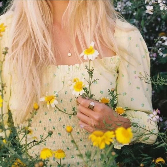 Celebrities favorite Faithful The Brand Gombardy Mini Dress Bisset Floral size 2 - Picture 5 of 13